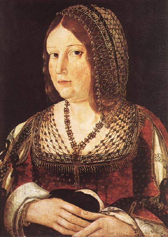 BURGOS, Juan de Lady with a Hare china oil painting image